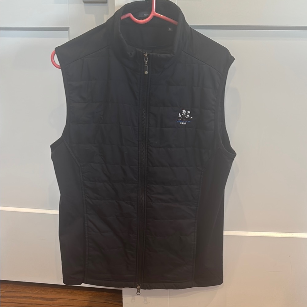 Mens Black Plymouth Country Club Vest (medium)